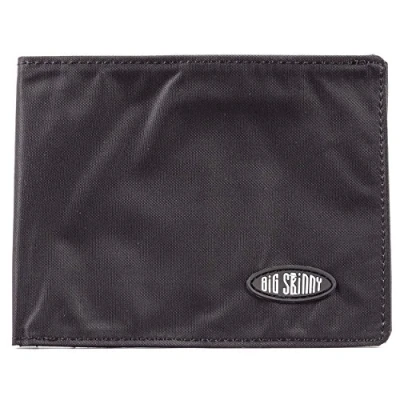 Imagen de Big Skinny Men&#039;s Super Bi Fold Slim Wallet, Holds Up to 30 Cards, Black