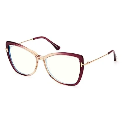 Imagen de Tom Ford Gafas de Vista FT 5882 B BLUE BLOCK VIOLET SHADED 55/15/135 mujer