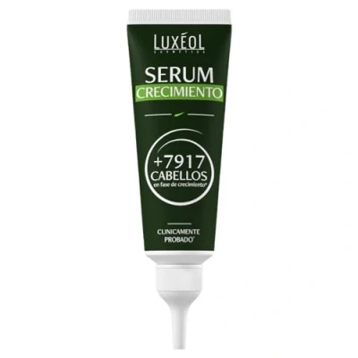 Imagen de LUXÉOL Serum Crecimiento Del Cabello +7917 Cabellos En Fase De Crecimiento* Clínicamente Probado 98% Ingredientes Origen Natural Mujer/Hombre 50ml
