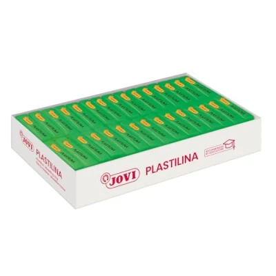 Imagen de Jovi PLASTILINA, color verde claro, 350 gramos (70/10)