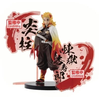 Imagen de Banpresto Figura de Acción Kyojuro Rengoku Demon Slayer: Kimetsu No Yaiba Ex 17 cm BP89827P Multicolor coleccionable Ideal para los fanaticos del Anime