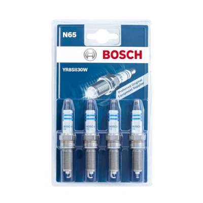 Imagen de Bosch YR8SII30W (N65) Bujías de níquel Iridio kit 4