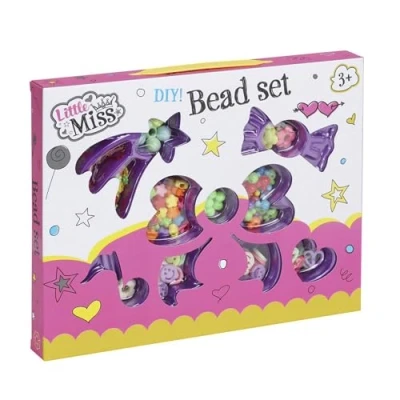 Imagen de WELL HOME Juego de Cuentas en caja colores para hacer pulseras y colgantes