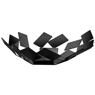 Imagen de Alessi La Stanza dello Scirocco Frutero, Resina, Negro, 24,5 x 23,2 6,2 cm