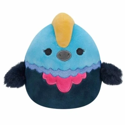 Imagen de Squishmallows Melrose The Cassowary de 12 Pulgadas, Color, M (JAZWARES SQCR04129)