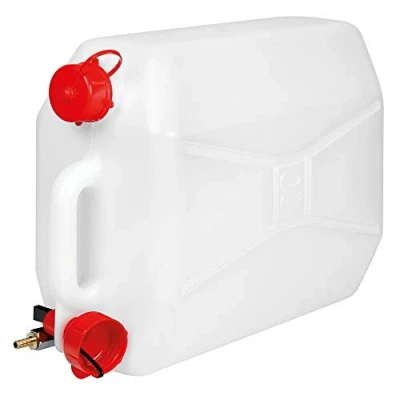 Imagen de Jerry Can, polyethilene, with Metal Tap 20 L Horizontal