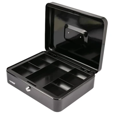 Imagen de HMF 10130 02 Caja de caudales 30 x 24 9 cm, negro