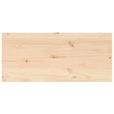 Imagen de vidaXL Tablero de Mesa Rectangular Madera Maciza Pino 90x40x2,5 cm