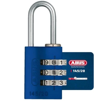 Imagen de Abus M14222 Candado aluminio con combinacion 145 azul