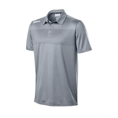 Imagen de Polo de Golf Wilson para Hombre, Tour, Camiseta con Protección UV, Transpirable y Secado Rápido, Poliéster