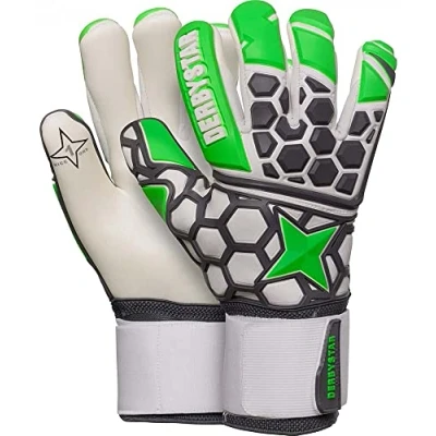 Imagen de Derbystar APS Hexagrip Pro II Handschuhe Guantes, Unisex Adulto, Verde, Gris, Blanco, 11
