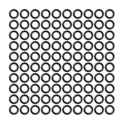 Imagen de CyeeLife Dart Rubber o Rings Sports 100pcs Negro