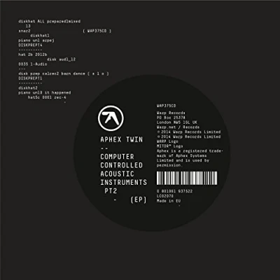 Imagen de Computer Controlled Acoustic Instruments Pt2 Ep [Vinilo]