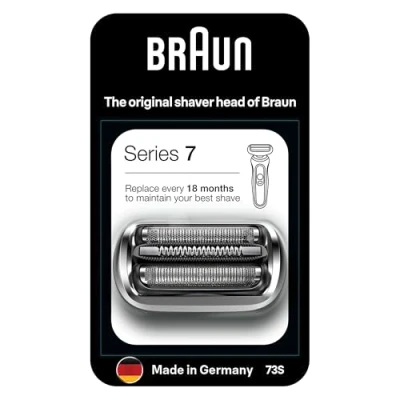 Imagen de Braun Series 7 73S Cabezal de Recambio Negro para Afeitadora Eléctrica, Compatible con las Afeitadoras