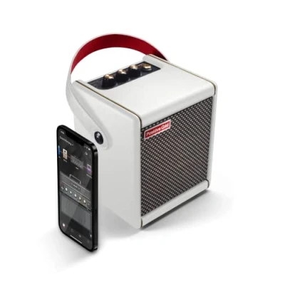 Imagen de Positive Grid │ Amplificador de Guitarra Spark Mini portátil 10W para eléctrica, bajo y acústica (Perlado)