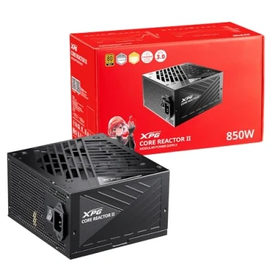 Imagen de FUENTE ALIMENTACION XPG COREREACTORII850G BKCEU 850W ATX 3.0
