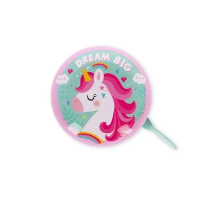 Imagen de Legami Timbre para Bicicleta Bike Bell, Bocina de Niños, Resistente, Tema Unicornio