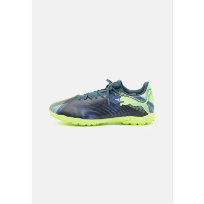 Imagen de Puma Future 7 PLAY TT Botas de fútbol multitacos, Hombre, Talla: 43, Gray skies/elektro purple/fizzy apple/white Zapatos