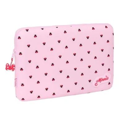Imagen de Safta MINNIE MOUSE NAIVE Funda para Portátil 15.6&#039;&#039;, Mochila, Ideal Niños de Diferentes Edades, Cómoda y Versátil, Calidad Resistencia, 39.5x3.5x27.5 cm