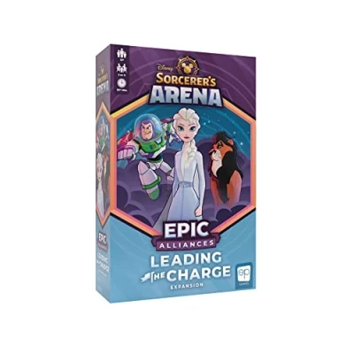 Imagen de Disney Sorcerer’s Arena: Epic Alliances Leading The Charge Expansion Featuring Buzz Lightyear; Scar; and Elsa Officially Licensed Strategy &amp; Family Board Game