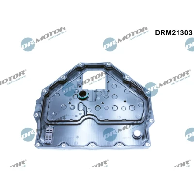 Imagen de DR.MOTOR AUTOMOTIVE DRM21303 Cárter de aceite, caja automática con junta, filtro hidráulico integrado PORSCHE: Boxster, 911 Cabrio, Coupé