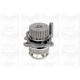 Imagen de GRAF PA980 Bomba de agua 23 con junta anular mecánico Termoplástico 56,264 para accionamiento correa trapecial VOLKSWAGEN: Golf 5, Scirocco III