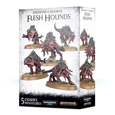 Imagen de Games Workshop Warhammer Age of Sigmar, 40.000, Daemons Khorne Flesh Hounds