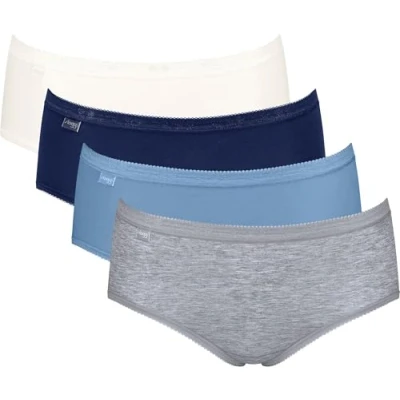Imagen de Braga midi para mujer Sloggi Basic+ (x4)