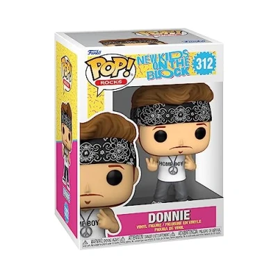 Imagen de Funko Pop! Rocks: NKOTB Donnie Wahlberg New Kids On The Block Figura de Vinilo Coleccionable Idea Regalo Mercancia Oficial Juguetes para Niños y Adultos Music Fans