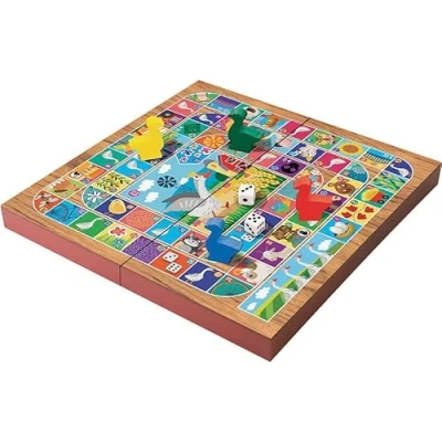 Imagen de WDK Partner A2402235 Folding Wooden Goose Game Multi Colours