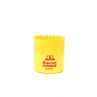 Imagen de Starrett Sierra perforadora bimetálica HSS FCH160M de corte rápido extra cobalto para chapa acero inoxidable suave, madera, plástico, varios materiales 160 mm