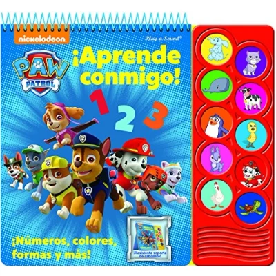 Imagen de Paw Patrol. Aprende conmigo: NUMEROS, COLORES, FORMAS Y MAS: 0 (LNLB)