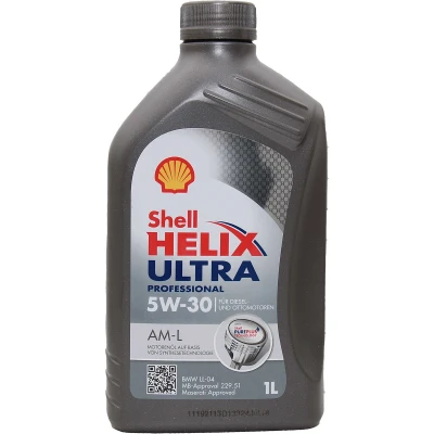 Imagen de Aceite de motor SHELL Helix Ultra AM L 5W30 1L