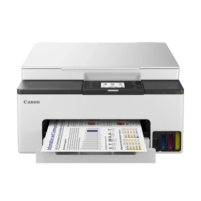 Imagen de Canon Maxify GX1050 Megatank, Impresora Profesional para Oficina y Hogar, con Depósito de Tinta Rellenable, WiFi, Capacidad 250 Hojas, Impresión Alta Velocidad, 3 años garantía
