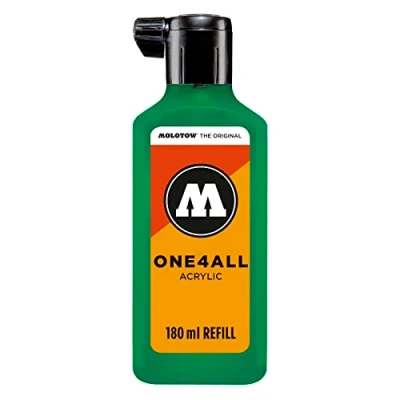 Imagen de Molotow ONE4ALL Recambio para rotuladores permanentes (acrílico, color 235, 180 ml), turquesa