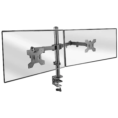 Imagen de Soporte De Monitor Dual Brazo Para Pantallas Hasta 27 Mars Gaming Marm2, Compatible Con Vesa75 Y Vesa100, Negro