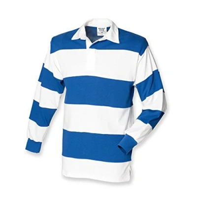 Imagen de Front Row Polo para hombre azul M