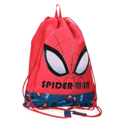 Imagen de Joumma Marvel Spiderman Authentic Mochila Saco Rojo 32x42 cms Poliéster L
