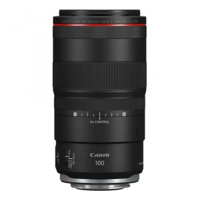 Imagen de Canon Objetivo RF 100mm F2.8 L IS USM, Lente Macro Serie L, Ideal para Foto Detalle y Enfoque cercano, Hermético, Doble Nano Estabilizador óptico de 5 Pasos, Compatible con Sistema EOS R, Negro