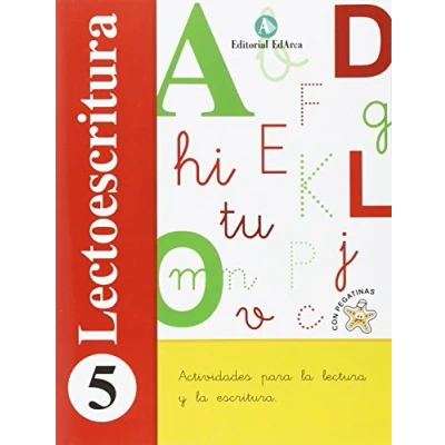 Imagen de LECTOESCRITURA 5 CONSONANTES: T,S,B,V,F (2014)