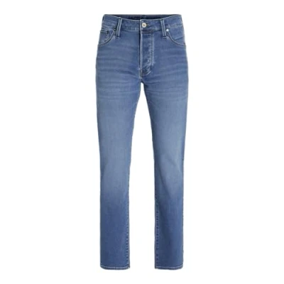 Imagen de Jack &amp; Jones Jjimike Jjicon I K SQ Vaqueros rectos, Hombre, Talla: 46x34, Blue denim