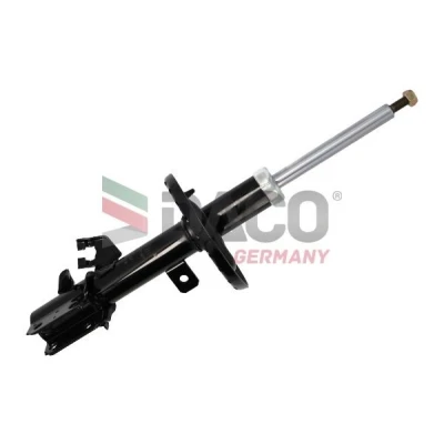 Imagen de DACO Germany 452611L amortiguador Eje delantero, izquierda Presión de gas Bitubular Columna Espiga arriba NISSAN: Note I
