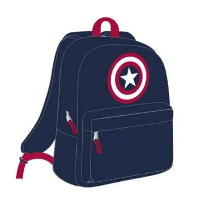 Imagen de CERDÁ LIFE&#039;S LITTLE MOMENTS Mochila Escolar de Capitan America para Adolescentes con 2 Compartimentos, Espalda Ergonómica y Asas Ajustables, Material Unisex niños, Multicolor, Talla única