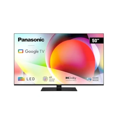 Imagen de Panasonic TN 50W70AEZ, Serie W70 50 Pulgadas 4K Ultra HD LED Smart TV, 2024, Asistente De Google, Chromecast, Dolby Vision y Atmos, Modo Juego, Bluetooth, Experiencia Visual Excepcional