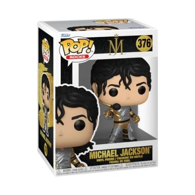 Imagen de Funko Pop! Rocks: Michael Jackson (Armor) Figura de Vinilo Coleccionable Idea Regalo Mercancia Oficial Juguetes para Niños y Adultos Music Fans Muñeco Coleccionistas Exposición