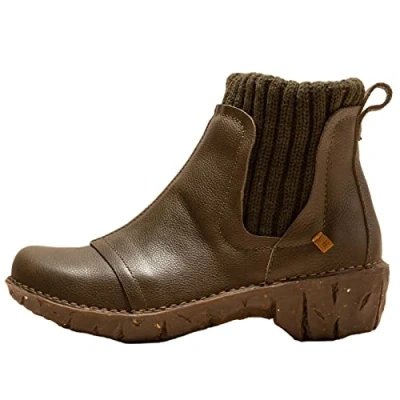 Imagen de El Naturalista Mujer Botas Chelsea Yggdrasil, señora Botines,Plantilla Desmontable,Bota de Deslizamiento,Botas,botín,Forest,36 EU / 3.5 UK