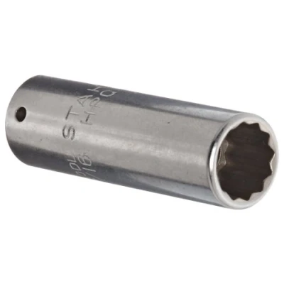 Imagen de Stahlwille 40 ADL 7/16 Vaso Largo 1/4&quot; As D