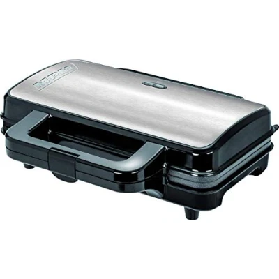 Imagen de MPM MGO 20M Gofrera Profesional para 2 gofres Belgas gruesos, placas antiadherente, temperatura automática, carcasa acero inox, 1000W