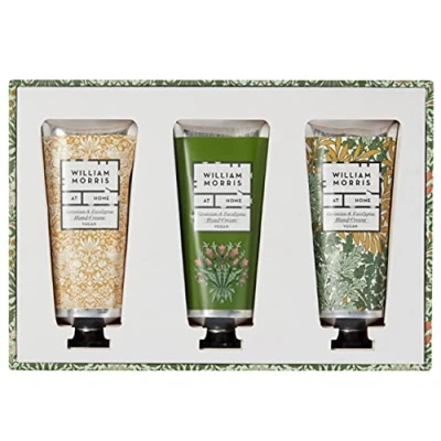 Imagen de William Morris At Home Juego de crema manos Geranio y Eucalipto, 3 x 30 ml