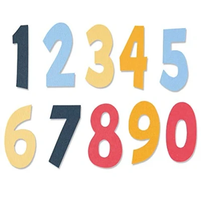 Imagen de Sizzix Troquel Bigz 664485 Numéricas de Jenna Rushforth, Talla única
